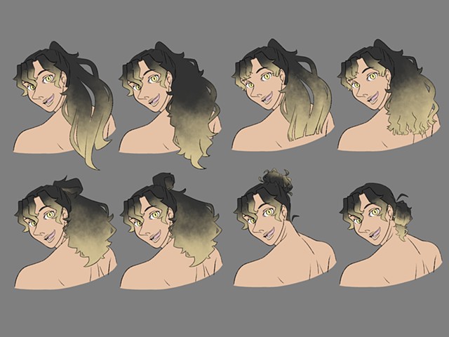 Rey Hair Concept (2/2)