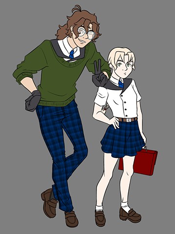 School Uniform - Crossing Worlds
