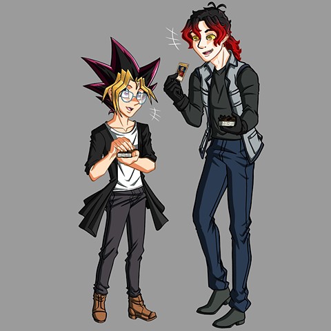 Yu-Gi-Oh x Crossing Worlds Outfit Swap