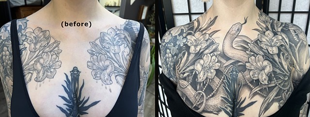 Chest piece addition
