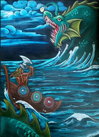 Dragon of the Waves