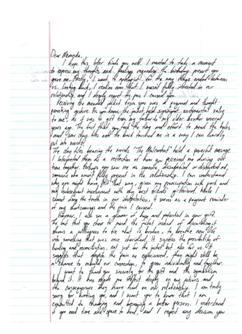 Imagined Letter