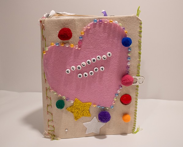 Violently Happy - Junk Journal