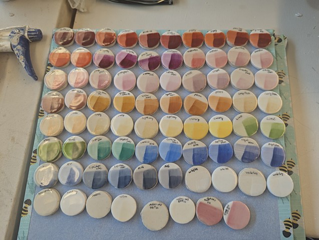 Overglaze Research + Workshops