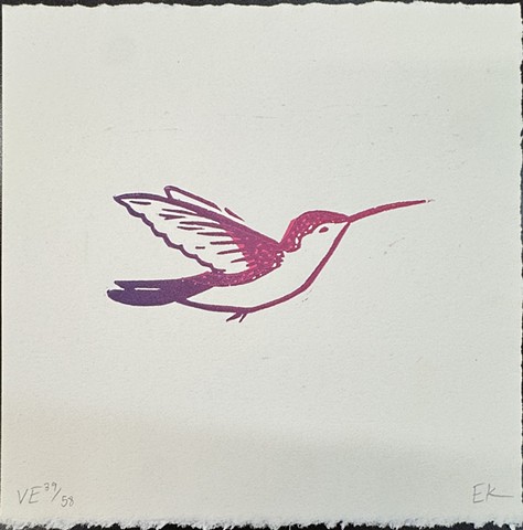 Magenta Hummingbird, Block II
