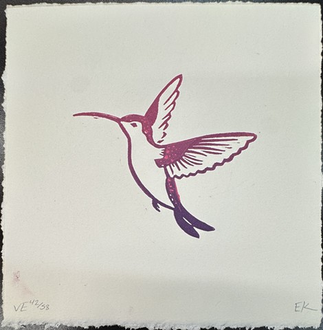 Magenta Hummingbird, Block III