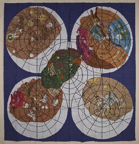 Major Moons of an Outer Planet