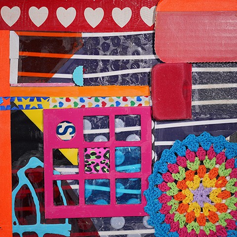 hearts fuscia
