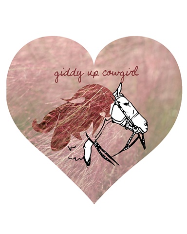 Giddyup fabric close up