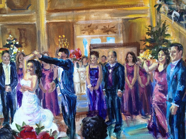 Cherilyn and Joe's wedding, Detail 