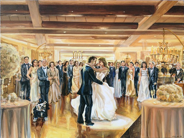 First Dance Painting 