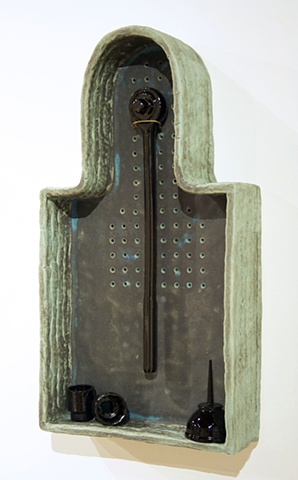 Tybre Newcomer, Ceramic, Sculpture