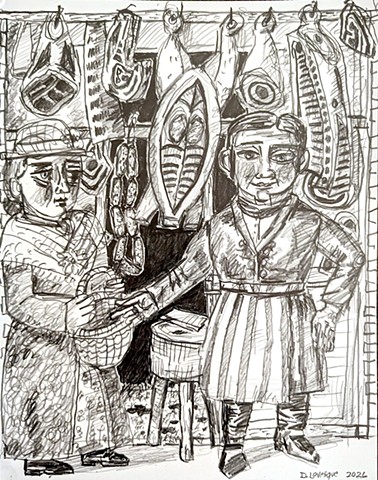 Toy Butcher's Shop