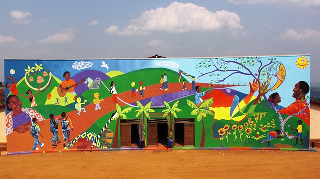 The Agahozo-Shalom Youth Village Mural