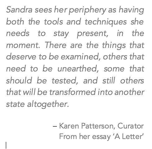 From the Catalog Essay 'A Letter' for the exhibition 'Slow Burn'