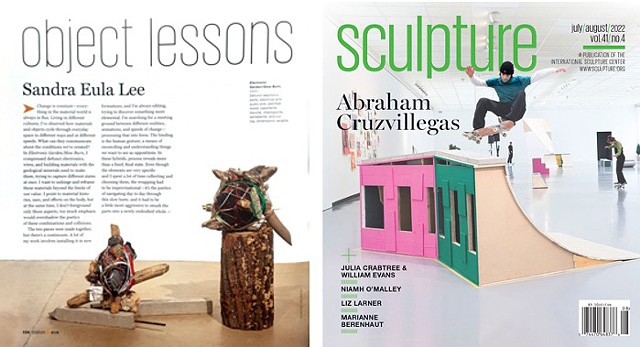 Feature in Sculpture Magazine (Jul/Aug 2022)