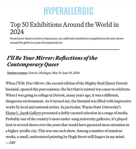 Hyperallergic: Top 50 Exhibitions Around the World in 2024