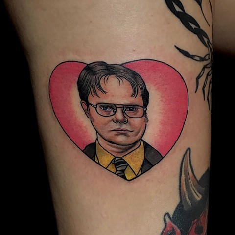 Dwight Schrute / Rainn Wilson Tattoo