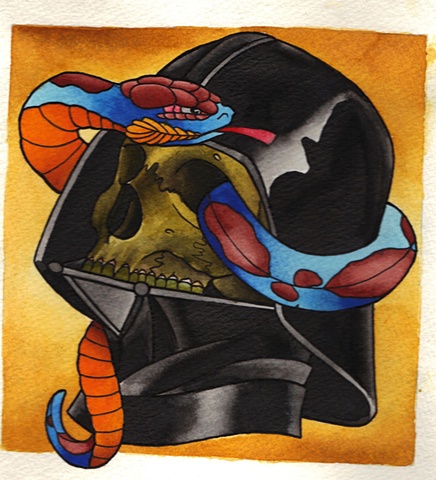 Vader skull