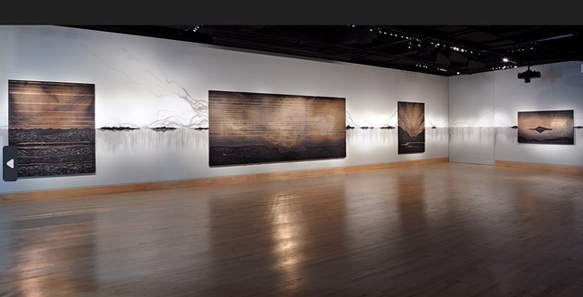 "Teresita Fernández: Dark Earth" | de la Cruz Art Gallery, Georgetown University