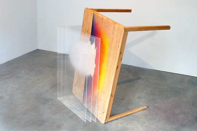John Espinosa "A Different Kind Of Mist...The Infinite Blur" at LA Contemporary Art Fair with Annie Wharton LA