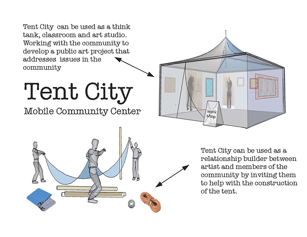 Tent City - Mobile Community Center