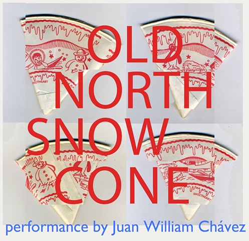 Old North Snow Cone - performance poster