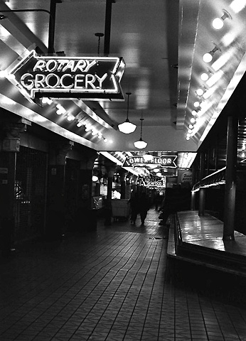 Rotary Grocery. 10:34 PM