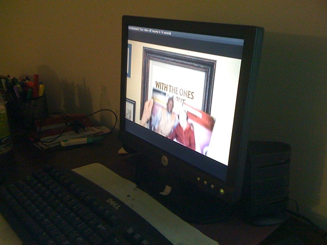 TV on the Internet @ Monica's. ~2109h