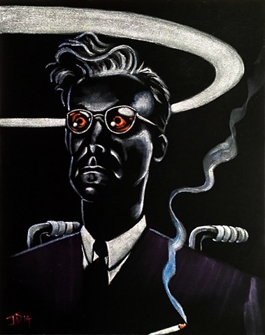 Velvet painting of Dr Strangelove