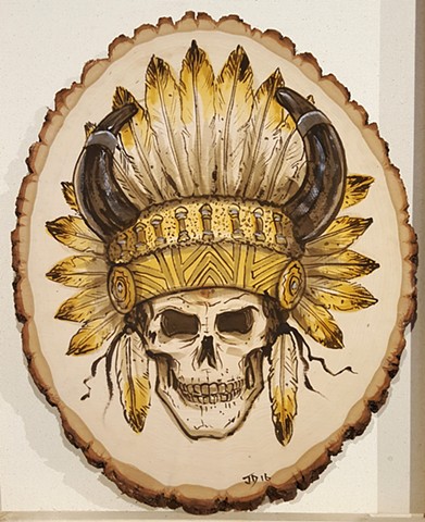 Indian Skull 12