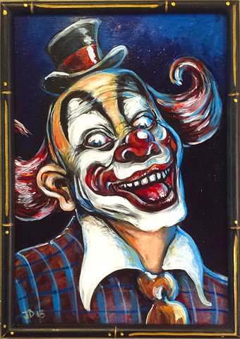 Creepy Clown Painting number 1