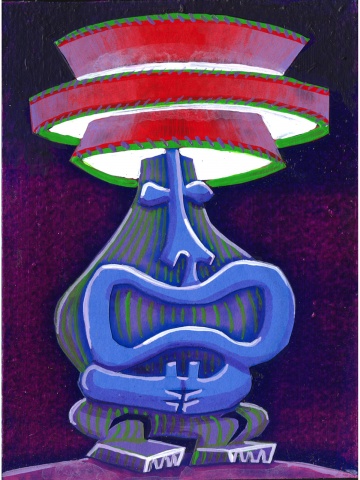 Tiki Lamp II (sold)