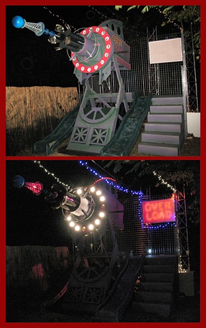 ACME Mail Order Death Ray backyard halloween party display
