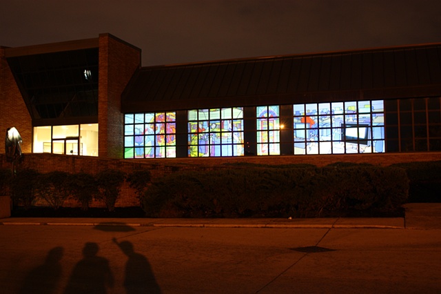 Stane Pane Collective, Digital Projections, Stained Glass