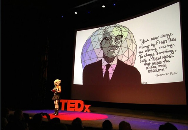 TEDx Photo of 
Jasmine Idun Lyman's talk