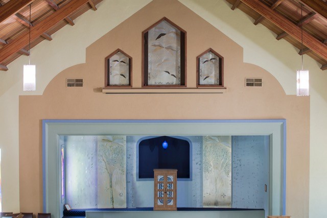 Kehilla Synagogue, Piedmont, CA
Permanent Installation 
