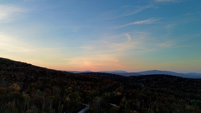 Sunset from above 