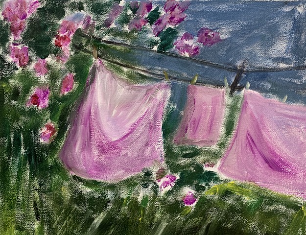 Lilacs & Laundry