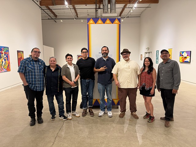 Joined by artists who were inspired by the Royal Chicano Air Force from my curated exhibition "R.C.A.F. Mid-Flight"