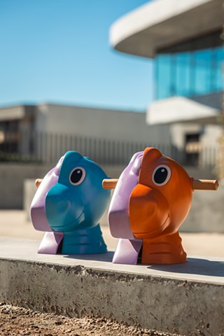 Jeff Koons Split Rocker Collection