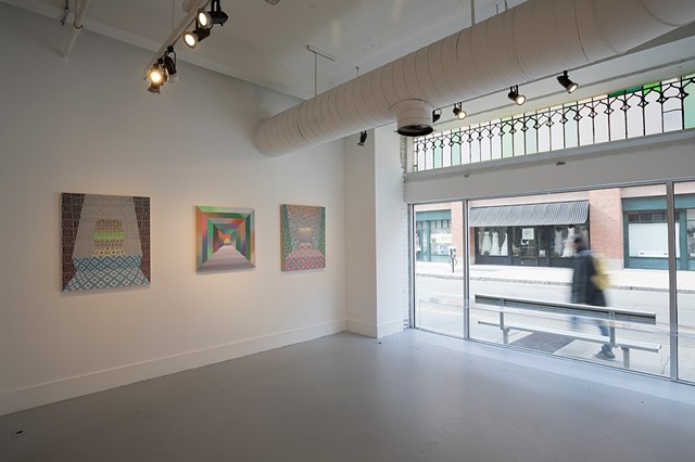 Solo Exhibition, Present Phase, Artspace, New Haven
Photo by Jessica Smolinski 