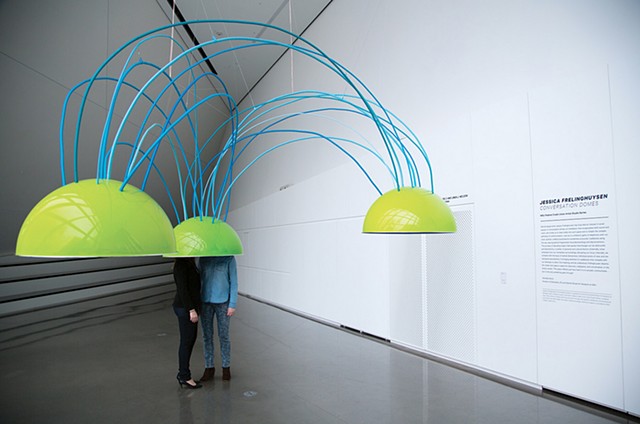 Conversation Domes. Sound Installation at the Broad Art Museum 
