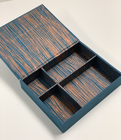Hinged Lid Box (Cigar-style) with Dividers