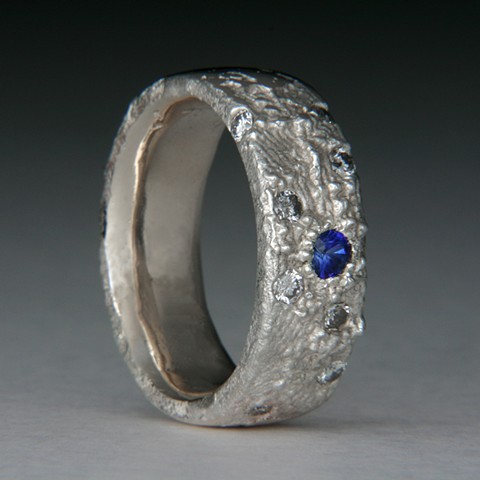 Ring by Jewels Curnow, custom alloy