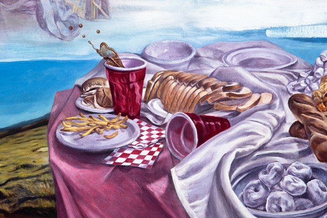 Detail: The Village Party (after Rubens)