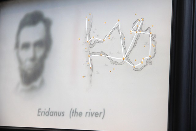 eridanus the river detail with abraham lincoln by michael paulus