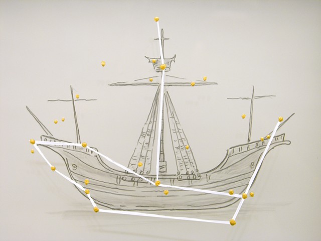 Double Bow Ship (detail)                                                                                  