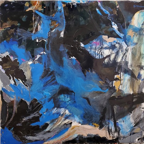 Falling Blue