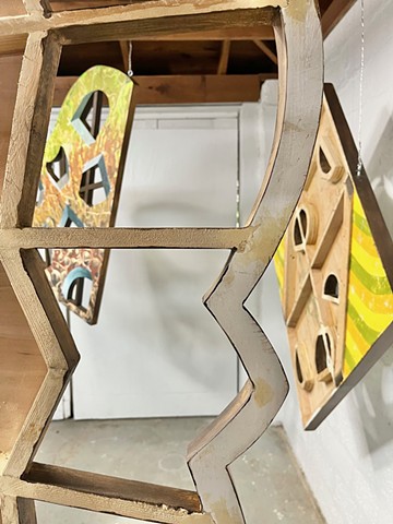 shaped panels